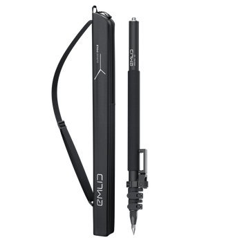 Vermessungsstab mit Smartphone-Halterung